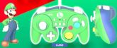 WiiU ClassicGamecube controle Edição Luigi Original
